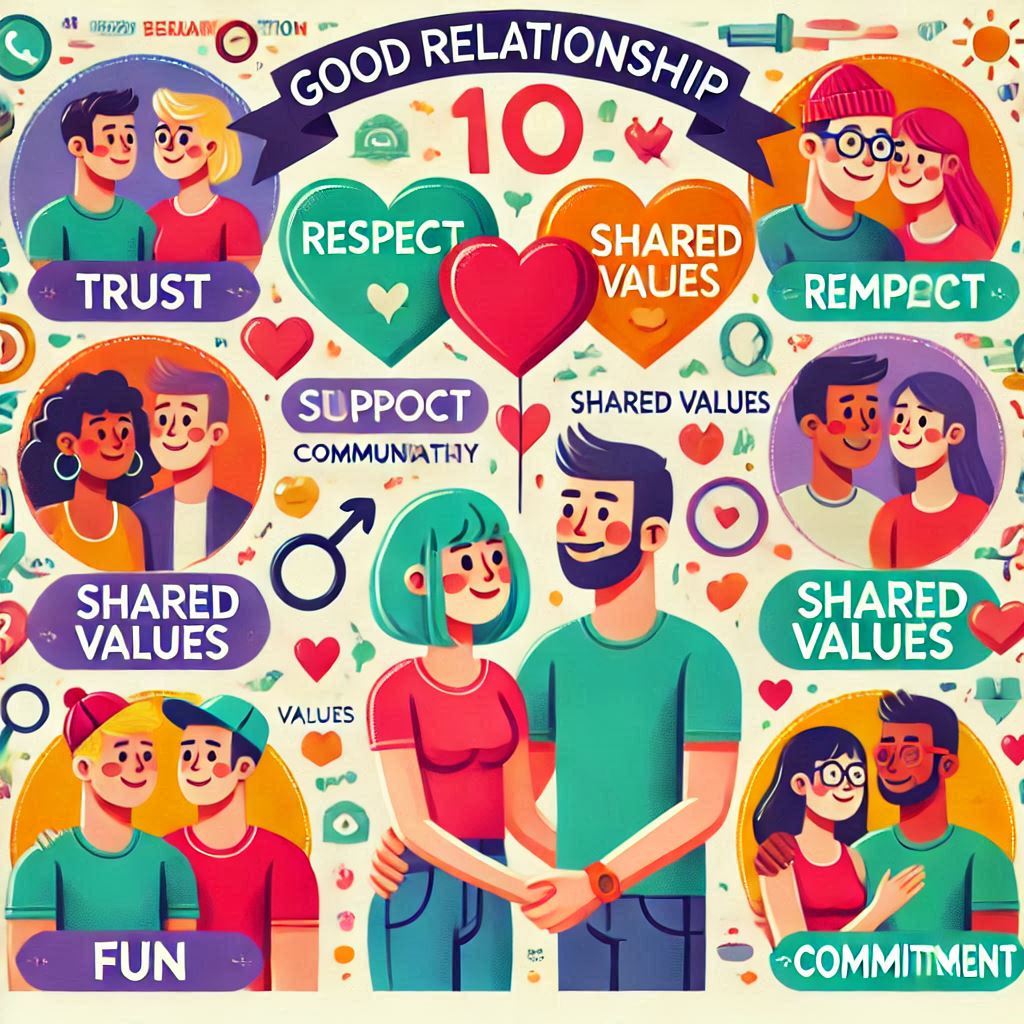 10 characteristics of a good relationship